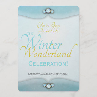 Winter Wonderland Invitation