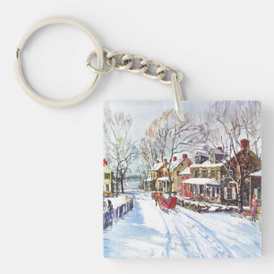 Winter Wonderland Key Ring