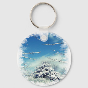 Winter Wonderland Key Ring