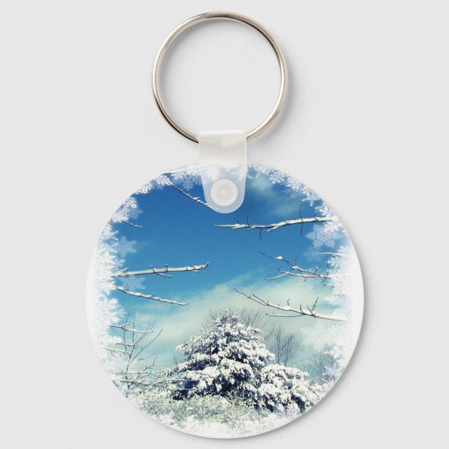 Winter Wonderland Key Ring (Front)