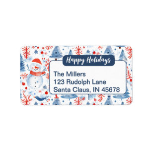 Winter Wonderland Label