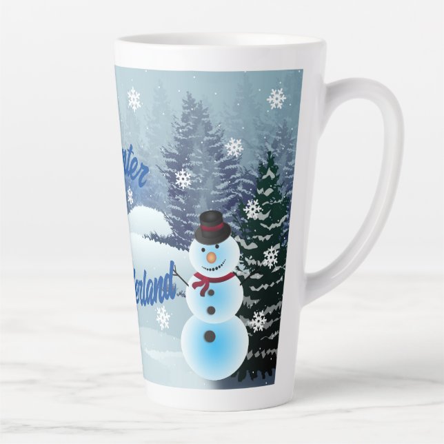 Winter Wonderland Latte Mug (Right)