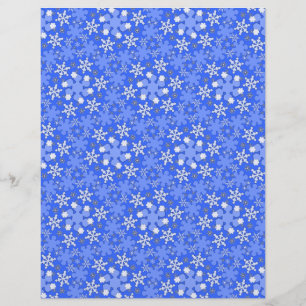 Winter Wonderland Lg Any Colour Scrapbook Paper