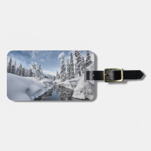 Winter Wonderland Luggage Tag