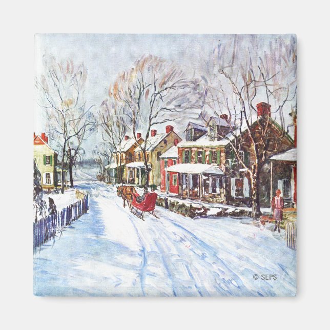 Winter Wonderland Magnet (Front)