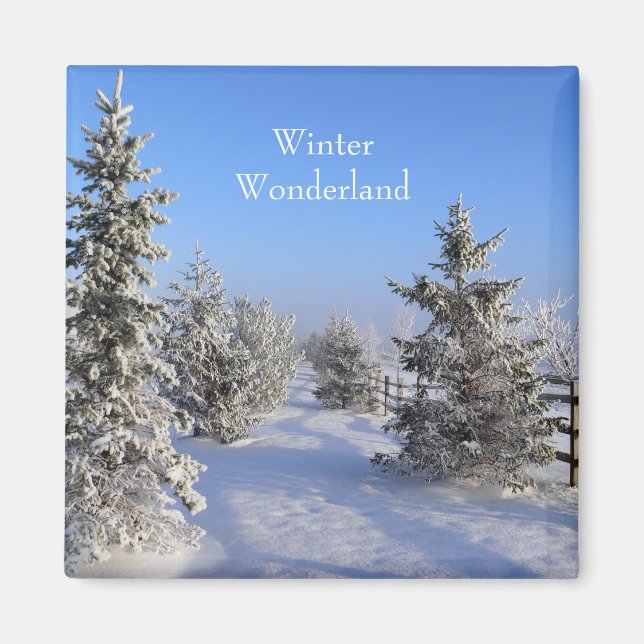 Winter Wonderland Magnet (Front)