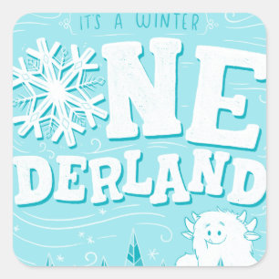 Winter Wonderland Matching stickers