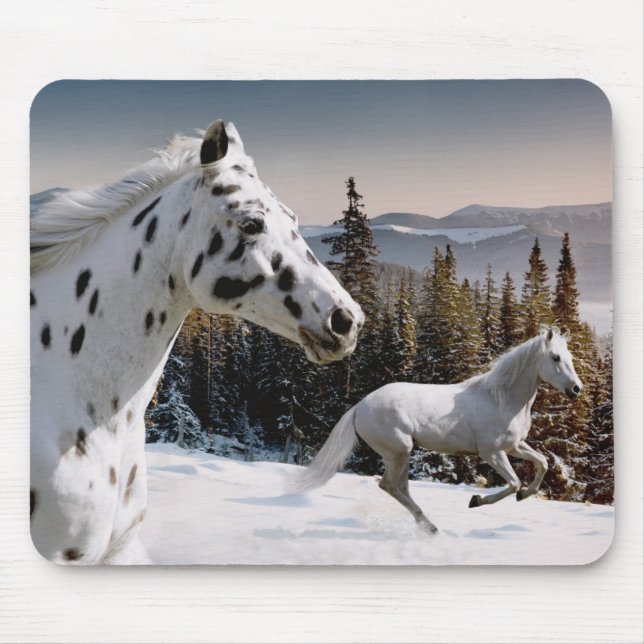 Winter Wonderland Mouse Pad (Front)
