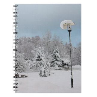Winter wonderland notebook