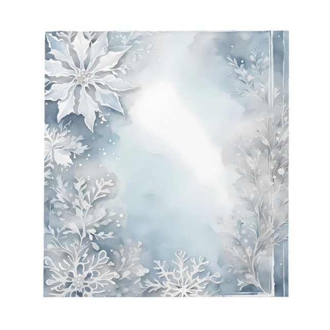 winter wonderland notepad (Front)