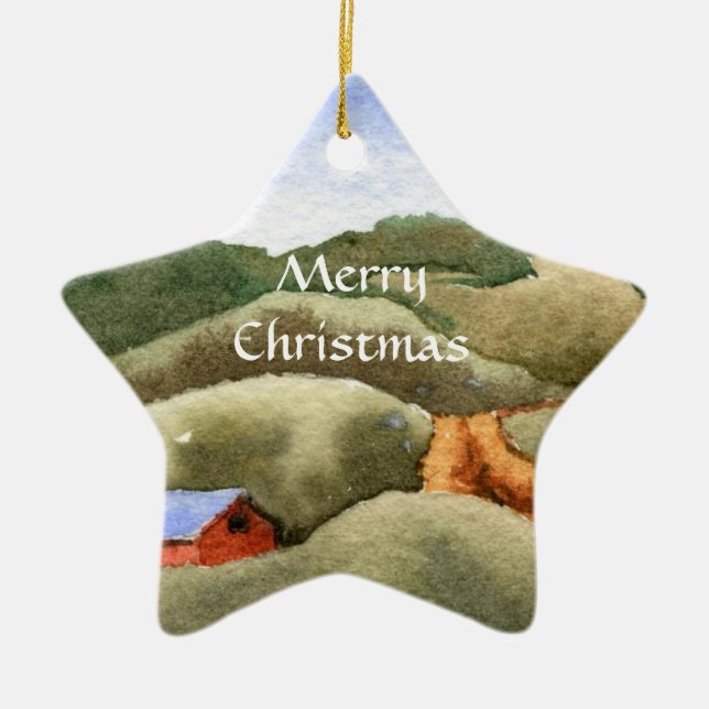 Winter Wonderland Ornament (Front)