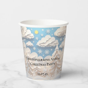 Winter Wonderland Paper Cups