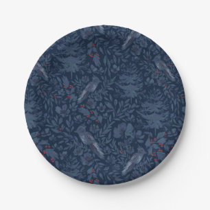 Winter Wonderland Paper Plate