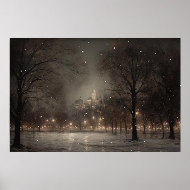 Winter Wonderland Park Poster (Front)