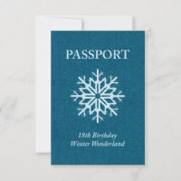 winter wonderland passport 18th birthday