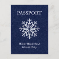 winter wonderland passport 18th birthday