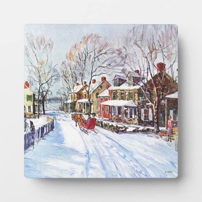 Winter Wonderland Plaque (Front)