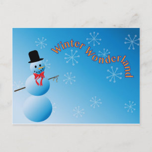 Winter Wonderland Postcard