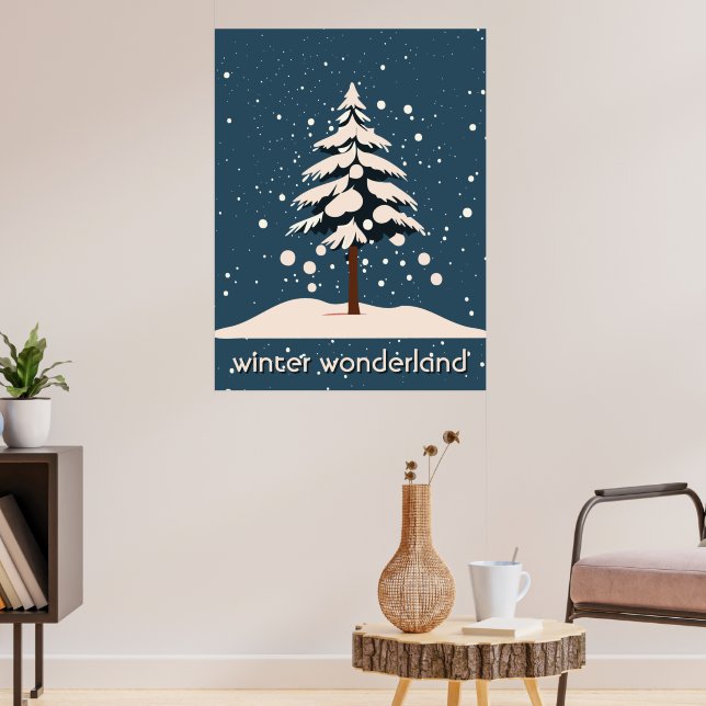 Winter Wonderland Poster (Living Room 3)