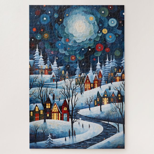 Winter Wonderland Puzzle (Vertical)