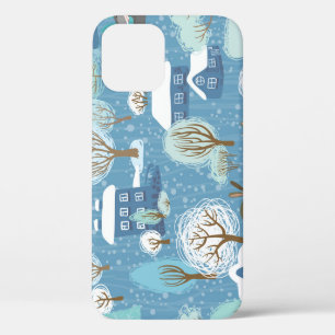 Winter Wonderland: Scenic Pattern iPhone 12 Case