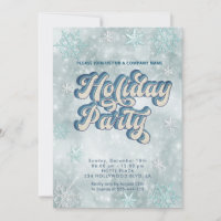 Winter wonderland snowflakes company party