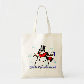 Winter Wonderland Snowman Gift Bag