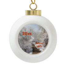 Winter Wonderland Template Ornament