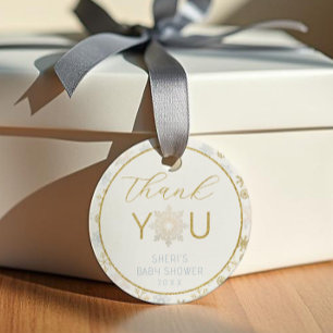 Winter Wonderland Thank You Gift Tag