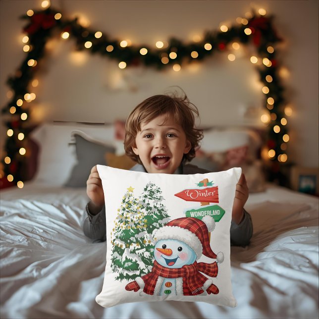 Winter Wonderland - Throw Pillow (Creator Uploaded)