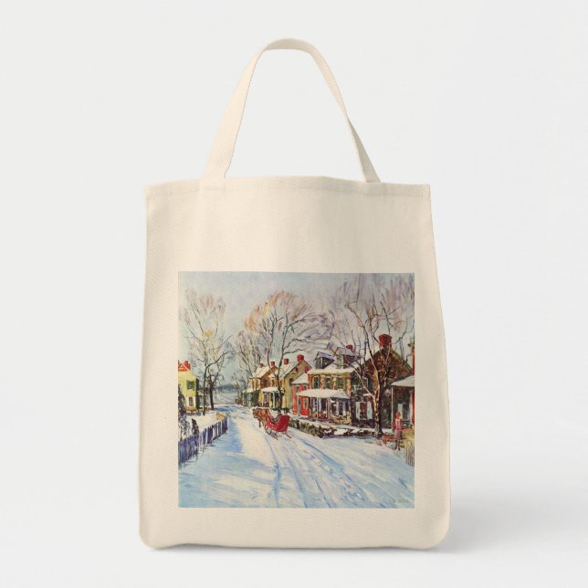 Winter Wonderland Tote Bag (Front)