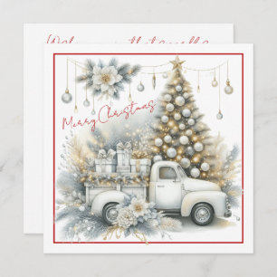 Winter Wonderland Truck Holiday Card