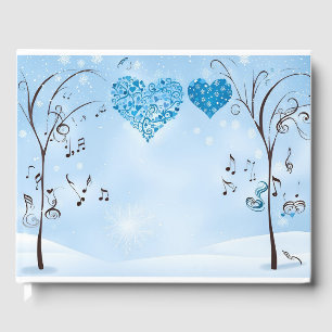 Winter Wonderland Wedding Guest Book