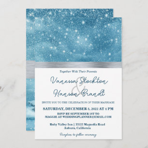 Winter Wonderland Wedding Invitation