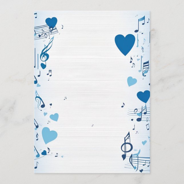 Winter Wonderland Wedding Menu Template (Front)