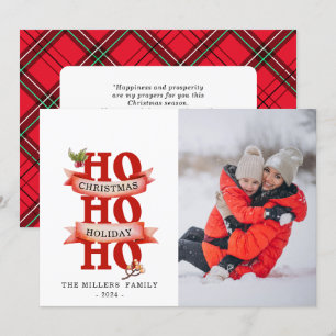 Winter Wonderland Wishes Photo Holiday Card