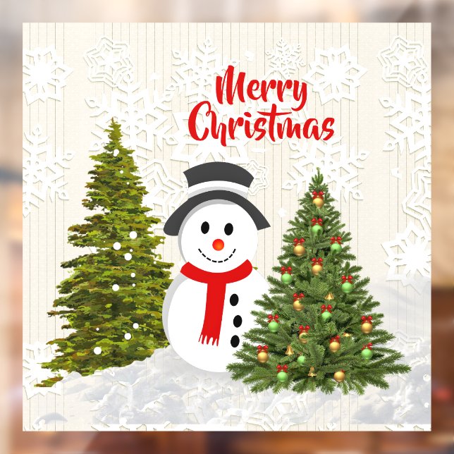 Winter Wonderland with Snowman / Christmas  (Sheet 2)