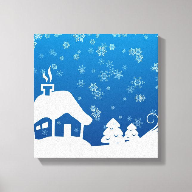 Winter Wonderland Wrapped Canvas (Front)