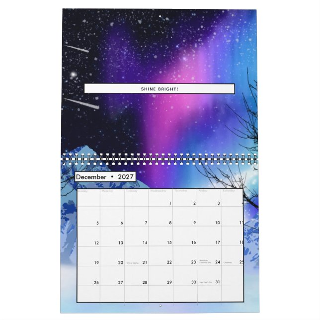 Winter Wonderlights Calendar (Dec 2027)