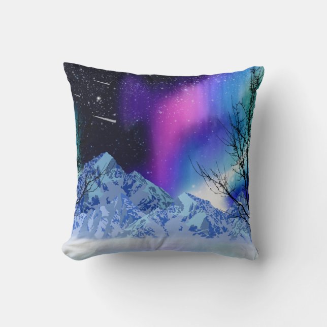 Winter Wonderlights Cushion (Front)