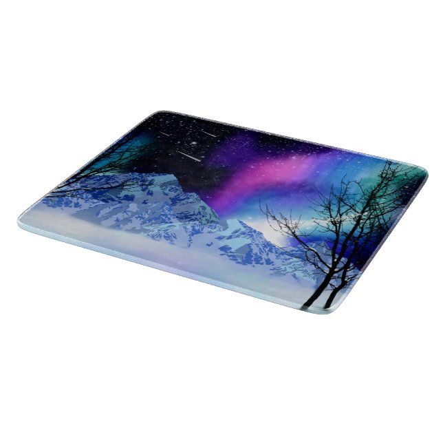 Winter Wonderlights Cutting Board (Corner)