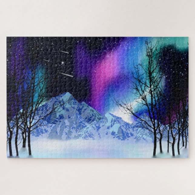 Winter Wonderlights Jigsaw Puzzle (Horizontal)