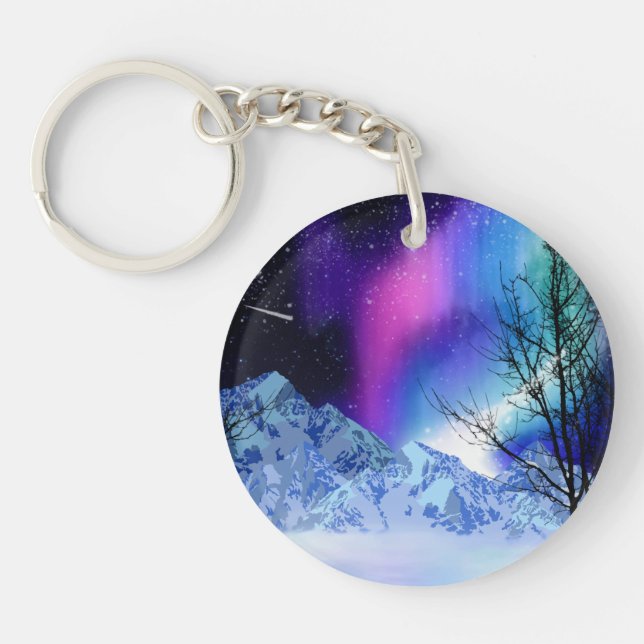 Winter Wonderlights Key Ring (Front)