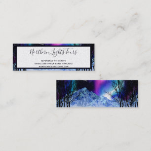 Winter Wonderlights Mini Business Card