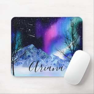 Winter Wonderlights Mouse Pad