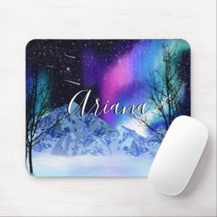 Winter Wonderlights Mouse Pad