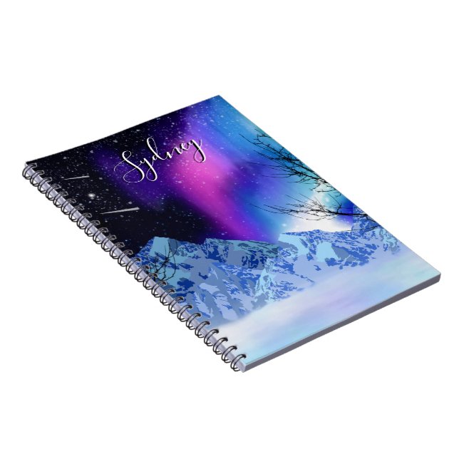Winter Wonderlights Notebook (Right Side)
