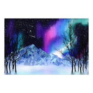 Winter Wonderlights Photo Print