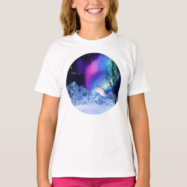 Winter Wonderlights T-Shirt (Front)