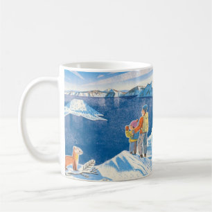 Winter Wonders – A Whimsical Mountain Adventure  Coffee Mug